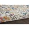 Homeroots 4 ft. Round Ivory & Multi Color Floral Buds Area Rug 385209 - alternate 9